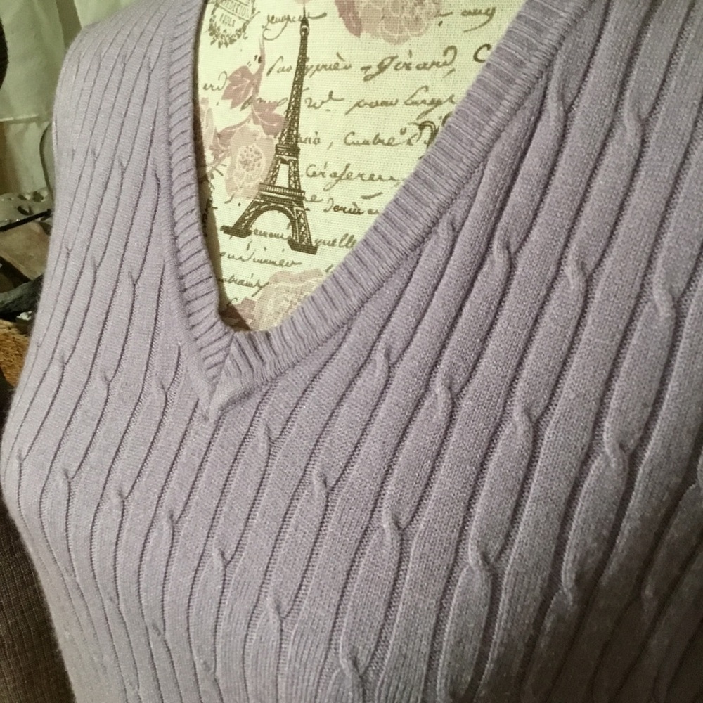 Lavender soft blouse